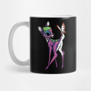 Bambi Dia De los Muertos Mug